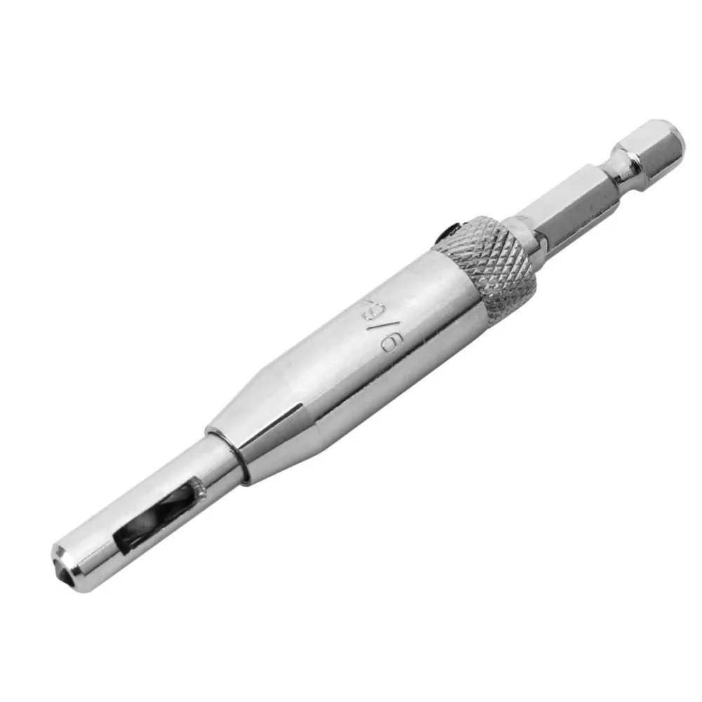 Self Centering Hinge Door Hardware Wood Drill Bit Set Guide