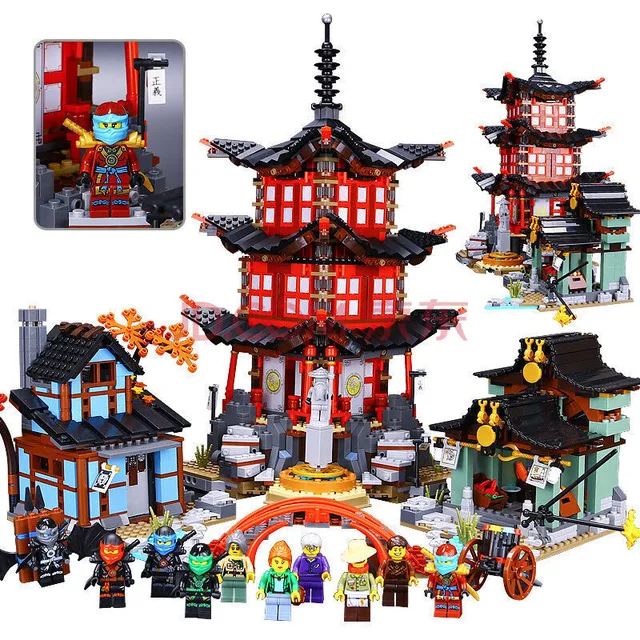 lepin ninjago temple of airjitzu