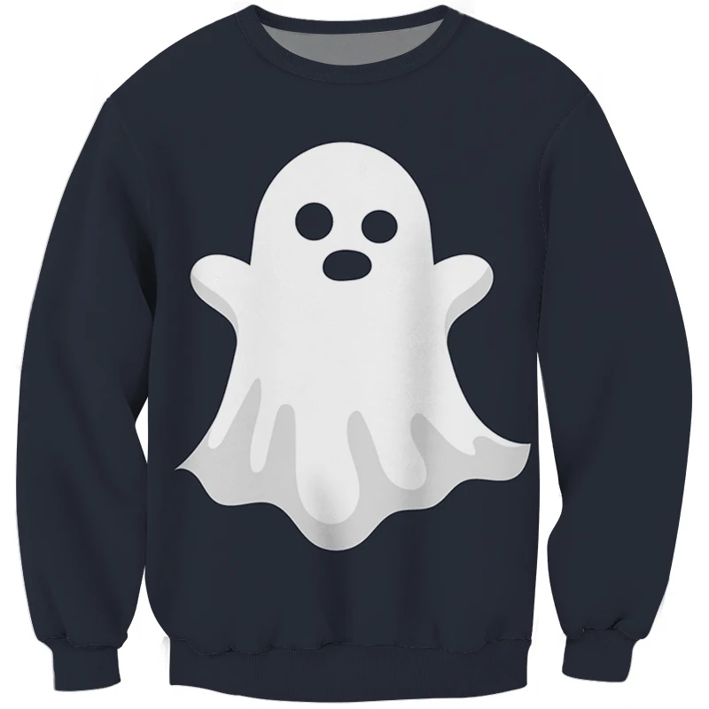 Cloudstyle Funny Mens Pullover 3D Printed Specter Hoodie Halloween