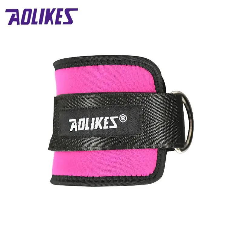 

1 Pcs Adjustable Ankle Guard Strap Thigh Leg Pulley Gym Weight Lifting Legs Strength Training Protection Ankle Brace basketball