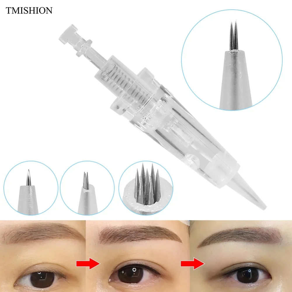10 шт. одноразовые тату картриджи для перманентного макияжа|needle cartridge|cartridge needletattoo
