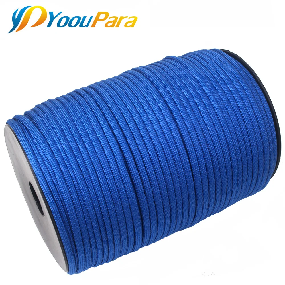 Wholesale 100m Spools Paracord 550 Rope Parachute Cord Lanyard 7 Strand