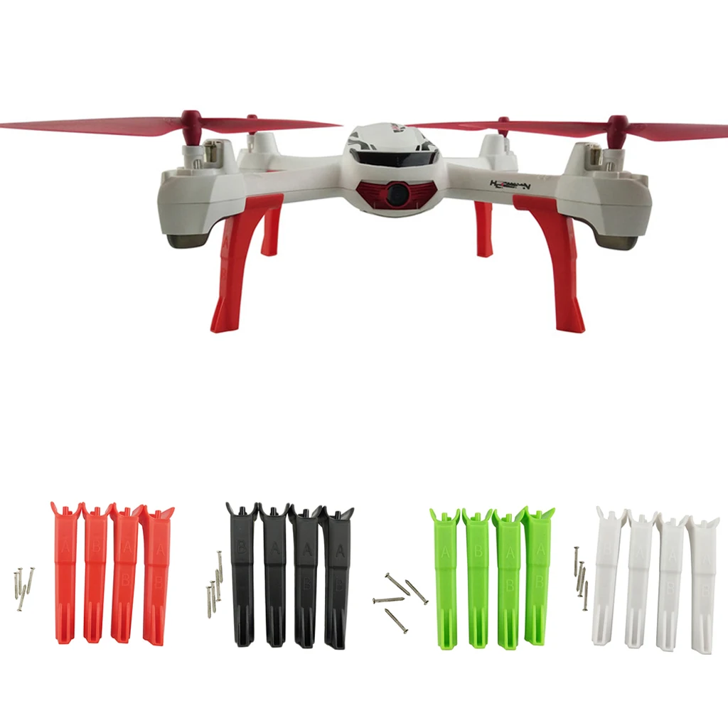 4 шт. обновленный тренога нижний удлиненный Трипод UAV шасси для Hubsan X4 H502S H502E