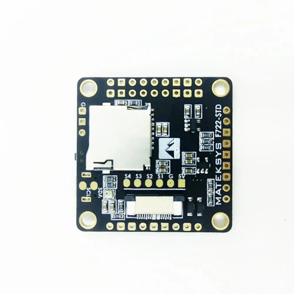 Контроллер полета MATEKSYS F722 STD STM32F722 Betaflight OSD BMP280 барометр 7 PWM/DSHOT выходы BlackBox MicroSD для