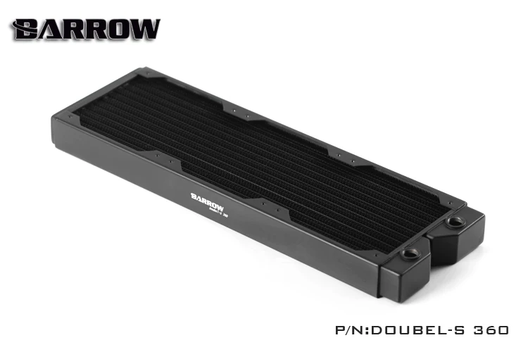 Best Price Barrow Doubel-S 360, Double Wave 360mm Radiator, 34mm Thickness, Copper High-density Water Cooler, Suitable For 120mm Fans