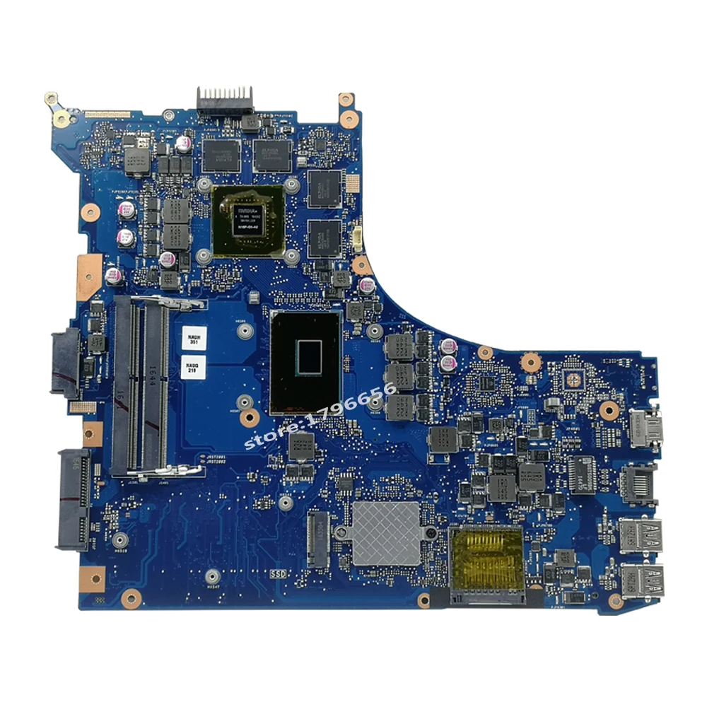  GL552VW REV2.1 Laptop motherboard for ASUS GL552VW GL552VX GL552V ZX50V original mainboard I5-6300H