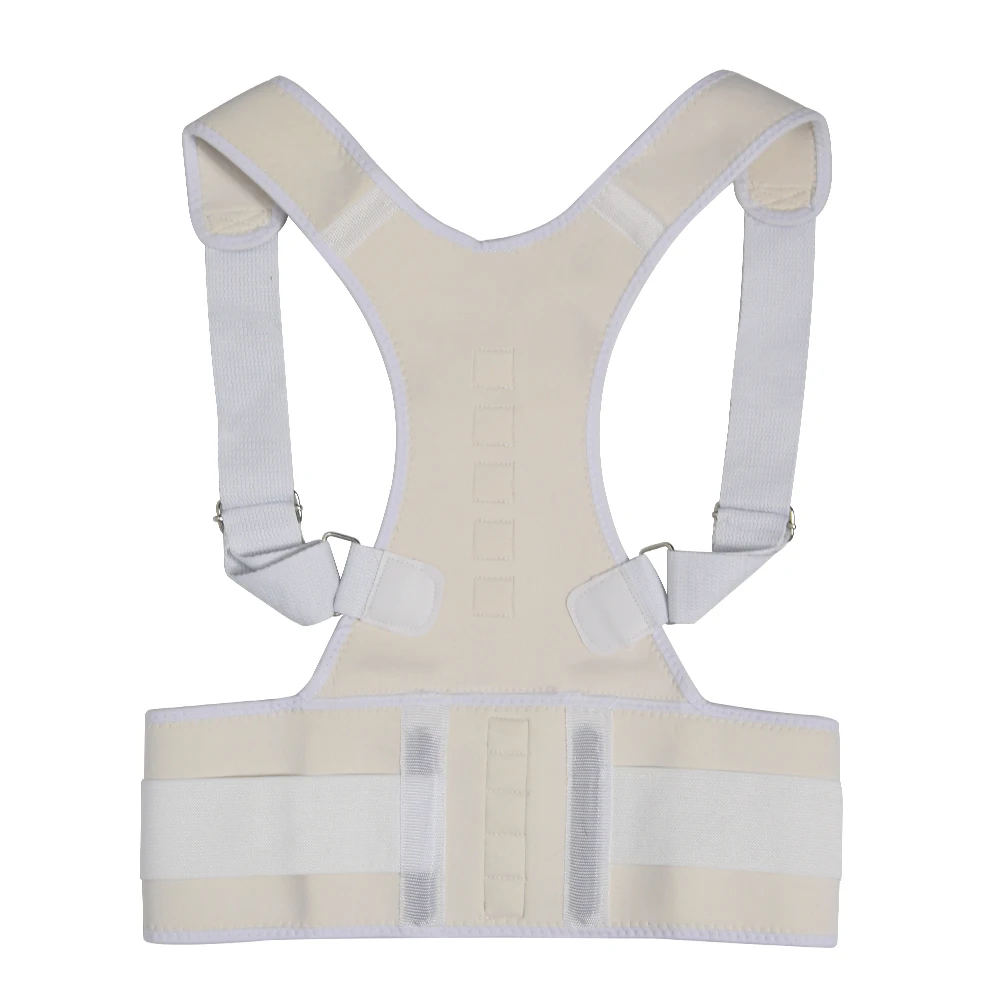 Magnet Neoprene Lower Back Brace Posture Corrector Clavicle Support For Scoliosis Spondylolisthesis Thoracic Relieves Back Pain