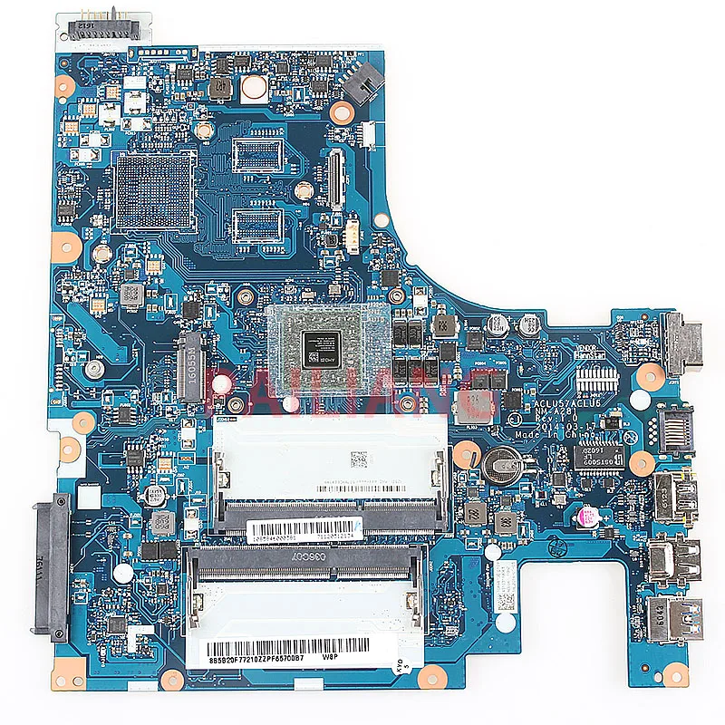 PAILIANG placa base de computadora portátil para Lenovo G50-45 PC placa base AMD EM6010 MB ACLU5 ACLU6 NM-A281 15 pulgadas completa tesed DDR3 PAILIANG placa base de computadora portátil para Lenovo G50-45 PC placa base AMD EM6010 MB ACLU5 ACLU6 NM-A281 15 pulgadas completa tesed DDR3