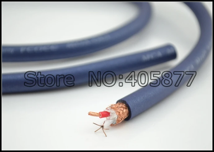 

High End Audio Grade MCA MOA-OC1 PCOCC Flat Copper RCA interconnect for DIY Audio cable