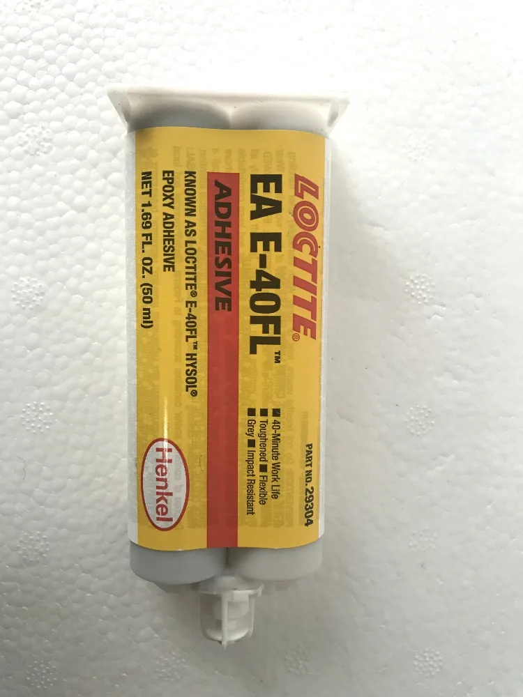 Loctite E-40FL эпоксидный клей AB Strong cermet структурный жесткий серый 50 мл | Обустройство