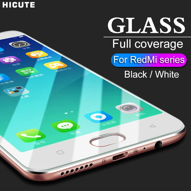 زجاج واقي ل Xiaomi Redmi ملاحظة 5 5A رئيس 6A ملاحظة 6 برو الزجاج المقسى على Redmi 5 زائد 5A 6A ملاحظة 6 برو واقي للشاشة