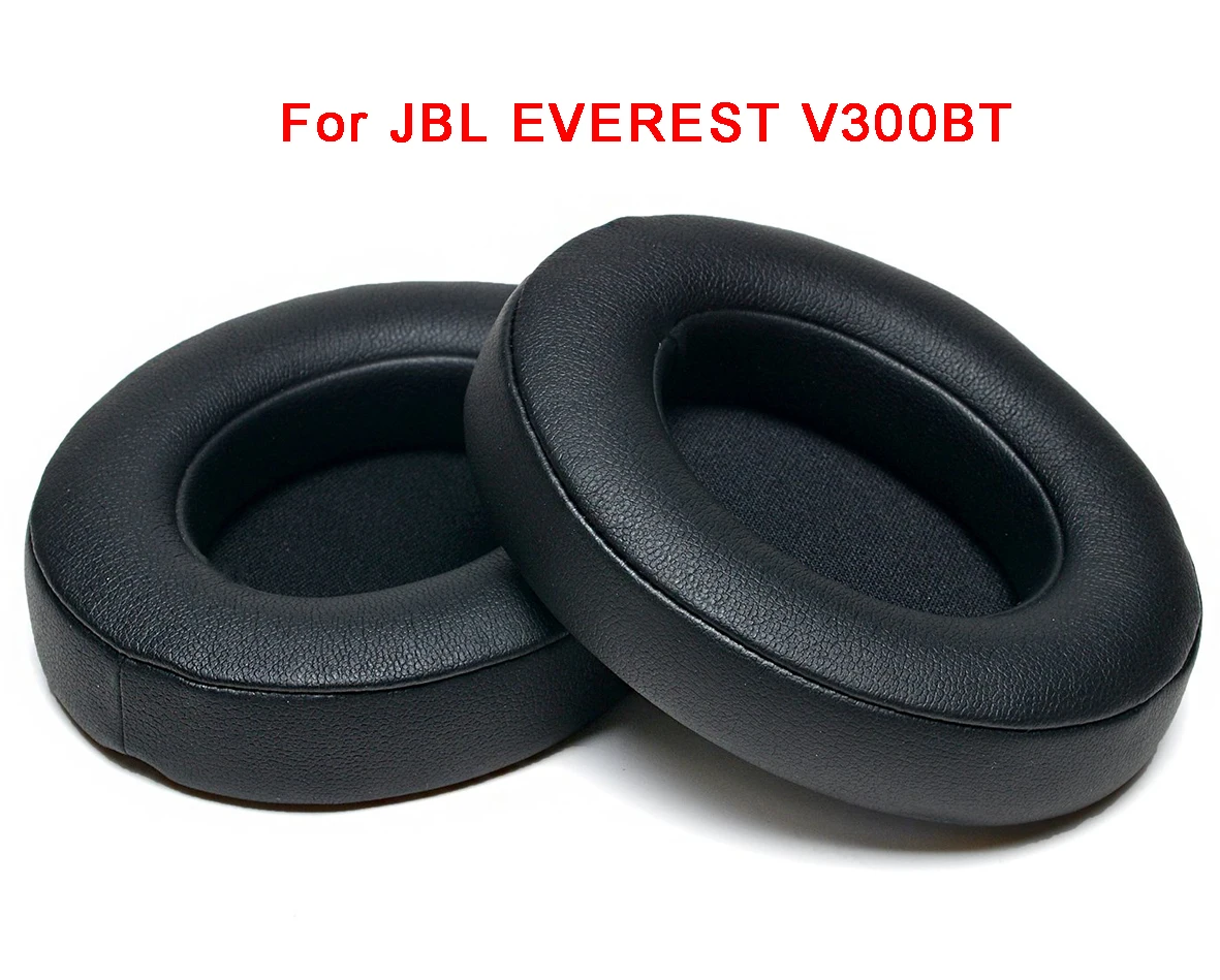Defean Замена 1 пара DIY амбушюры подушки Чехол для JBL EVEREST ELITE 300 V300BT v300 беспроводные наушники - Цвет: Black