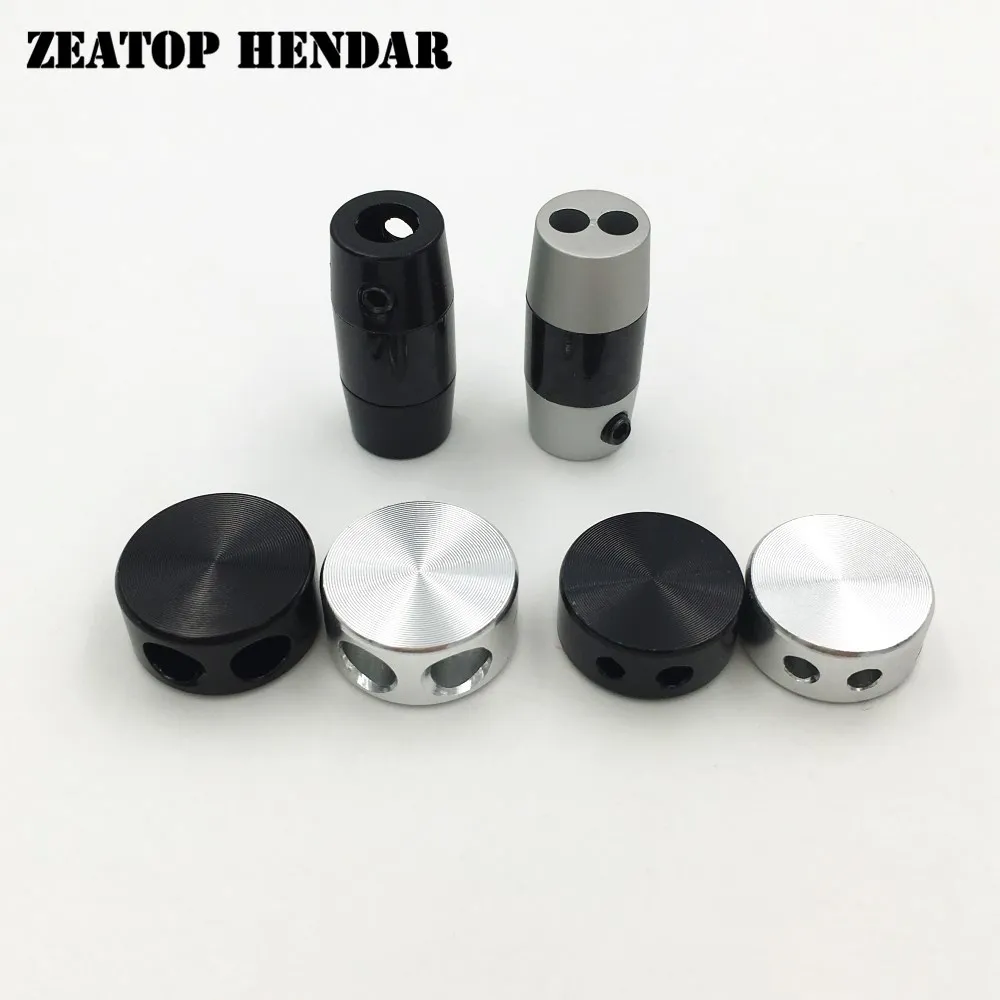 100Set Full Aluminum Slider + Y Splitter Plug Audio Adapter for DIY