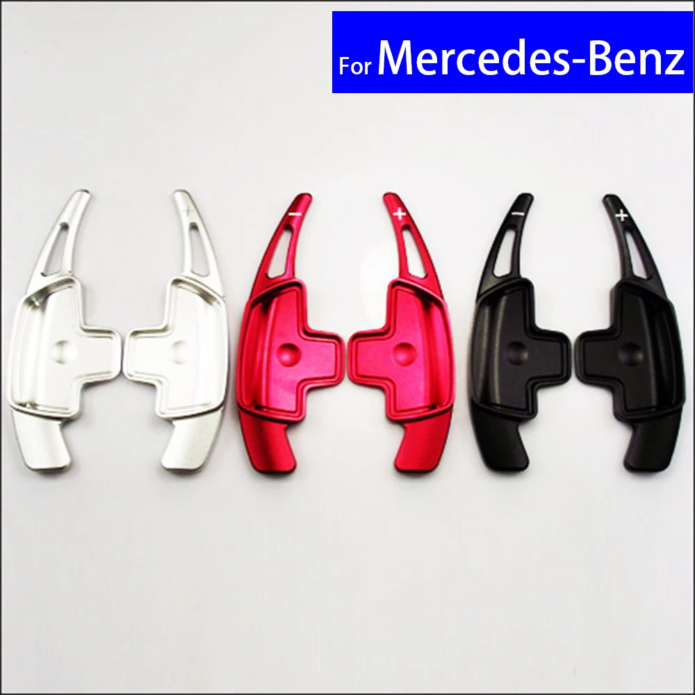 

Aluminium Alloy Car Steering Wheel Paddle Shift Gear Paddle Extensions for Mercedes-Benz A B C GLC CLS S GLE GLS Free Shipping