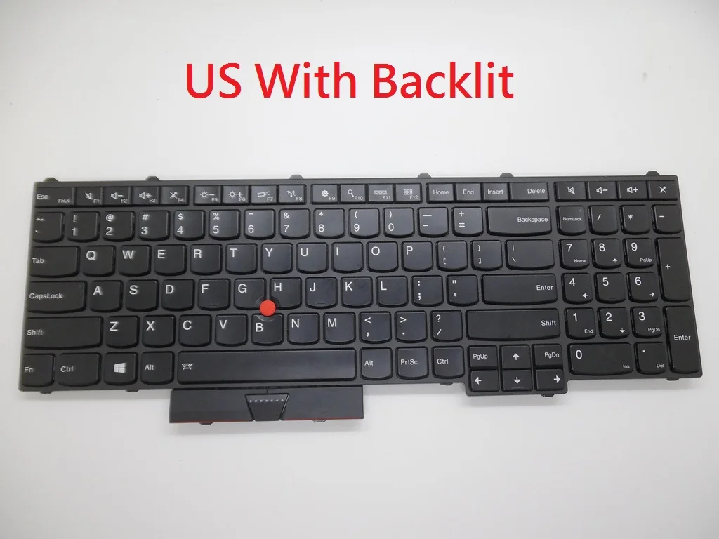 Laptop keyboard for Lenovo For Thinkpad P50 English US SN20H35238