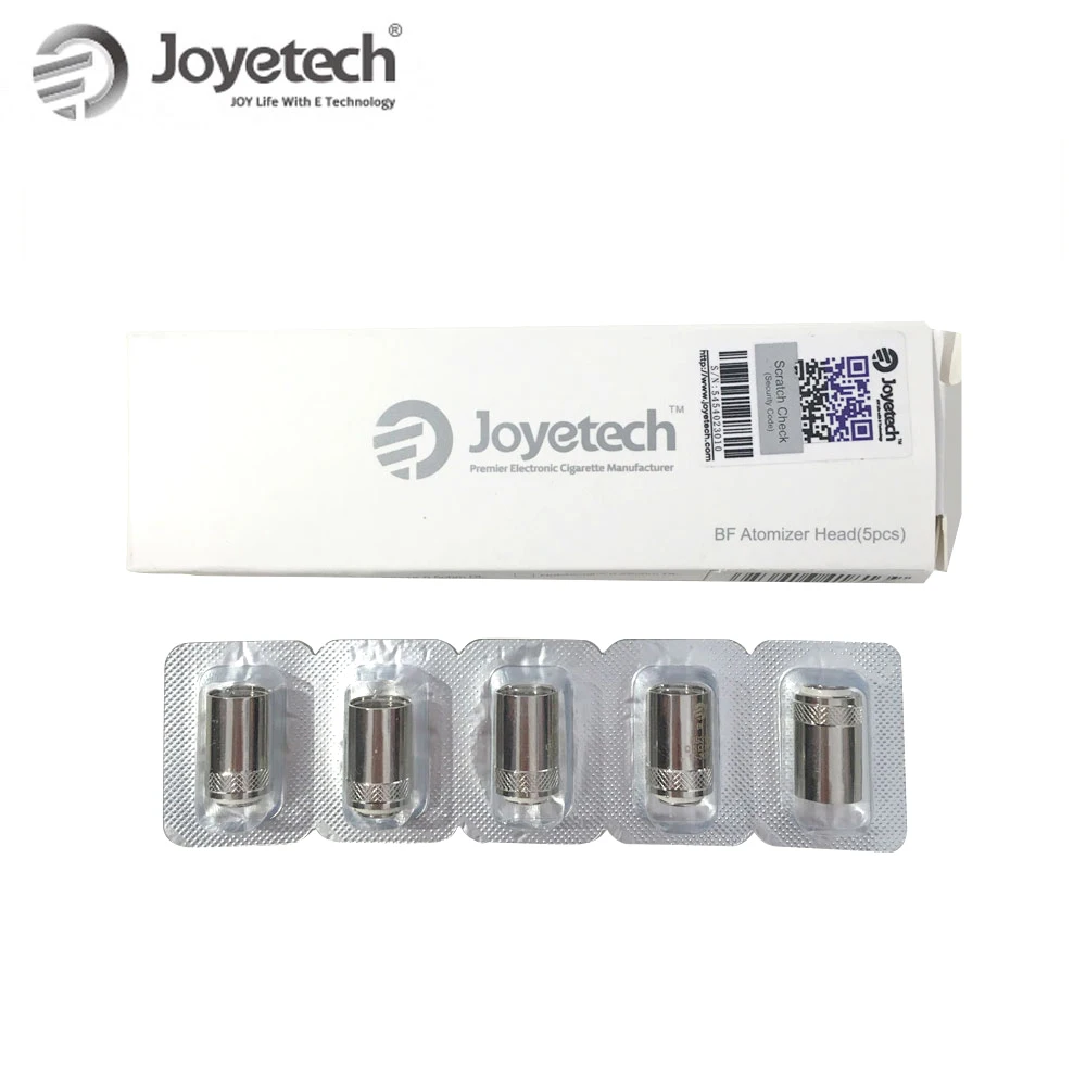 5 шт./упак. Оригинал Joyetech BF катушки SS316 0 5/0 6/1.0ohm/ Clapton для Cubis/ eGo Aio электронная
