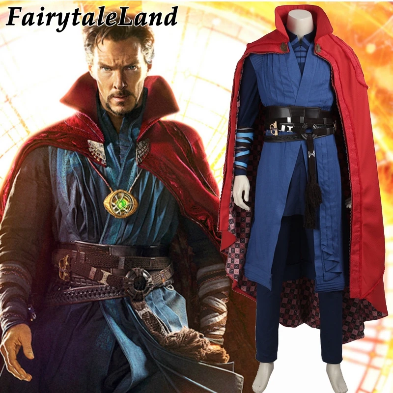 

Doctor Strange costume Marvel Movie superhero costume Cosplay Doctor Strange Stephen Vincent Strange suit Carnival costumes