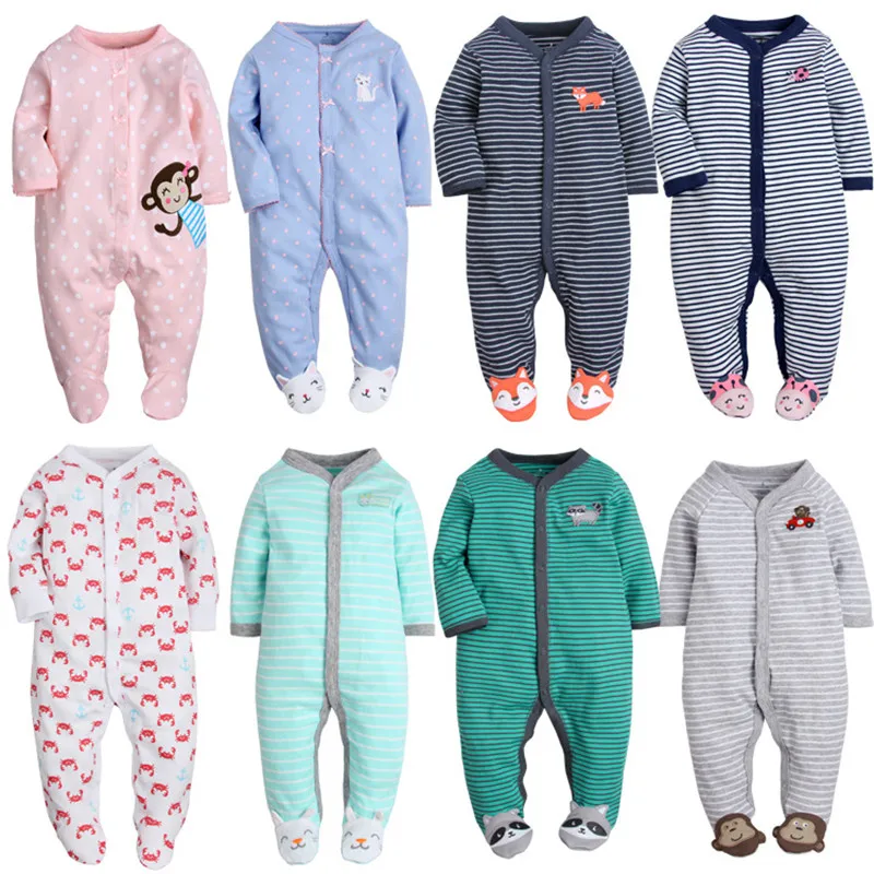 Г. Одежда для маленьких мальчиков и девочек; комбинезон с длинными рукавами и милыми животными для новорожденных; Модный Детский костюм
