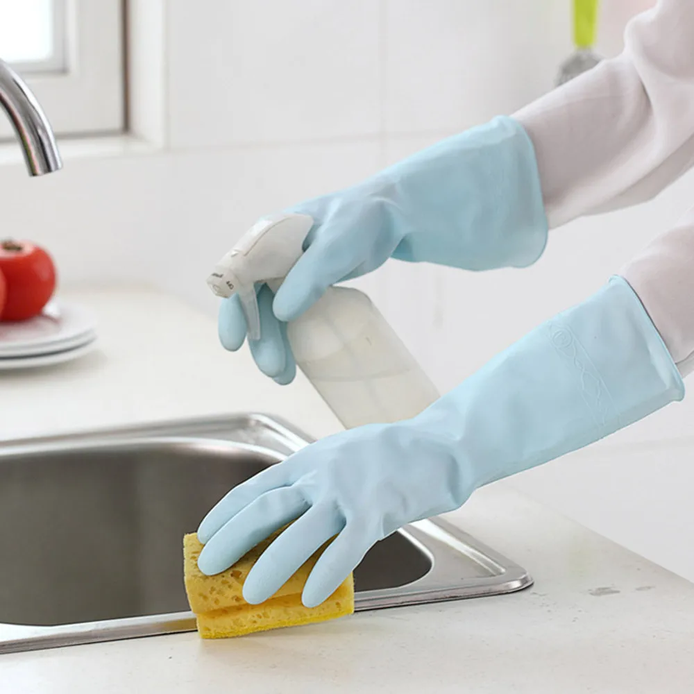 MUQGEW Magic Silicone Dish Washing Gloves Kitchen Accessories