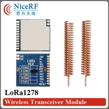 20 шт./лот LoRa1278 100 мВт 4 на расстояние км и высокая чувствительность(-139 дБм) 433 МГц беспроводной модуль приемопередатчика