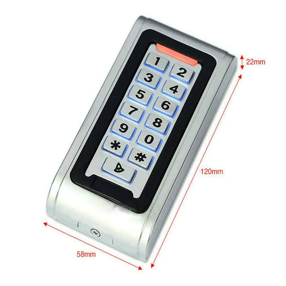 Yobang Пароль безопасности RFID водостойкая металлическая клавиатура двери Система контроля доступа электронная магнитная дверь блокировка