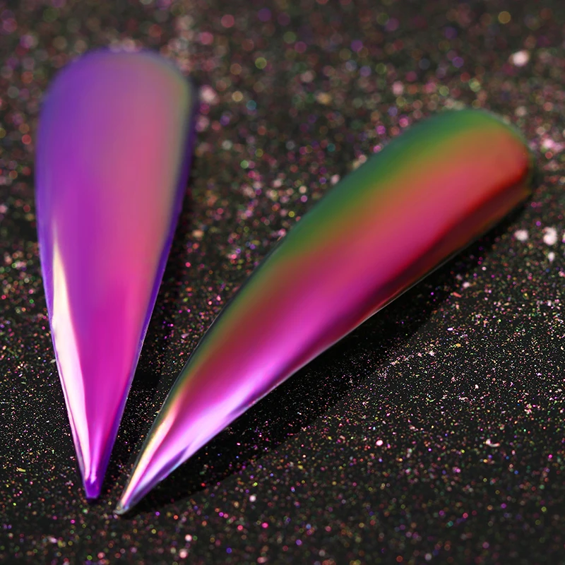 

0.2g BORN PRETTY Neon Chameleon Powder Nail Shell Glitter Mirror Chrome Pigment Powder