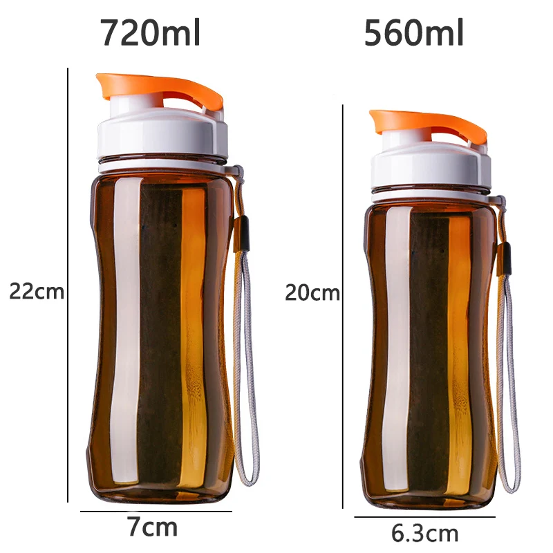19oz & 24oz Sports Water Bottle Portable Leak Proof For Sports Travel Space Bike Hiking Plastic Water Bottle Drinkware water bottle sports water bottle sports bottle plastic water bottle