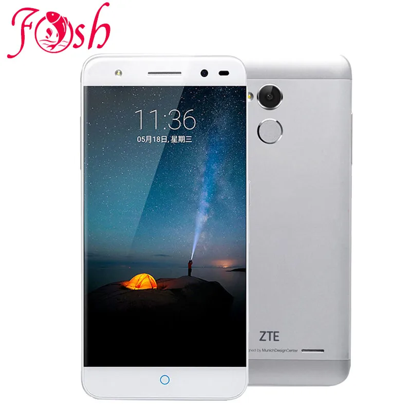 Original ZTE Blade A2 MTK6750 Octa Core 4G LTE Smartphone 5.0 inch HD 2GB + 16GB Android 5.1 13MP Dual SIM Touch ID Mobile phone