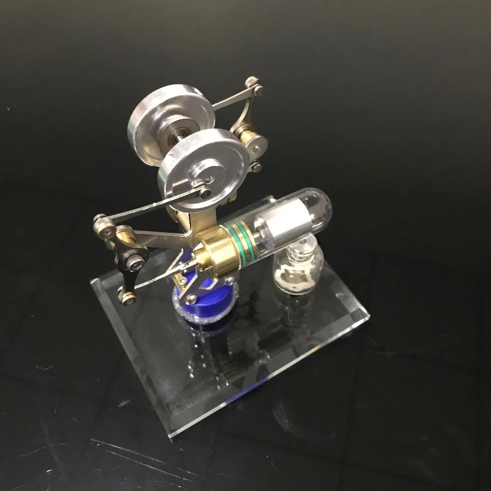 

DIY Miniature balance Stirling engine steam engine engine science experiment toys gift