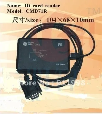 50pcs/lot Free Shipment RS232 USB IC RFID ID Smart Card Reader 125Khz EM4100 Lowest Price on Aliexpress new security black usb rfid id reader proximity smart 125khz em4100 card read free shipment