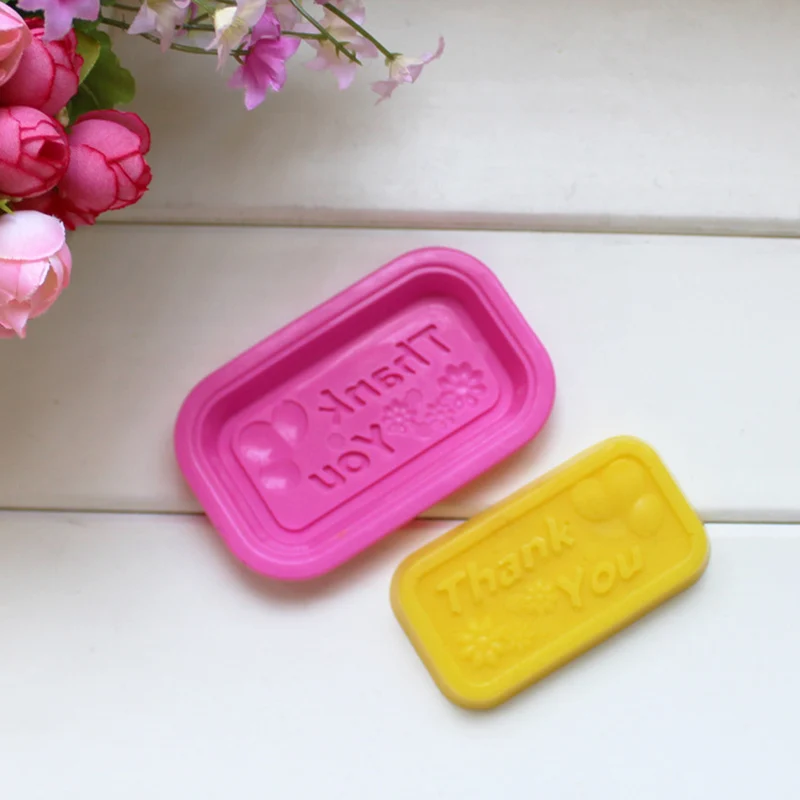 

Thank You Letters Forming Tool Chocolate Cake Mold Soap Silicone Mold Maker Pastry Tool Cake Fondant Bareware Mould