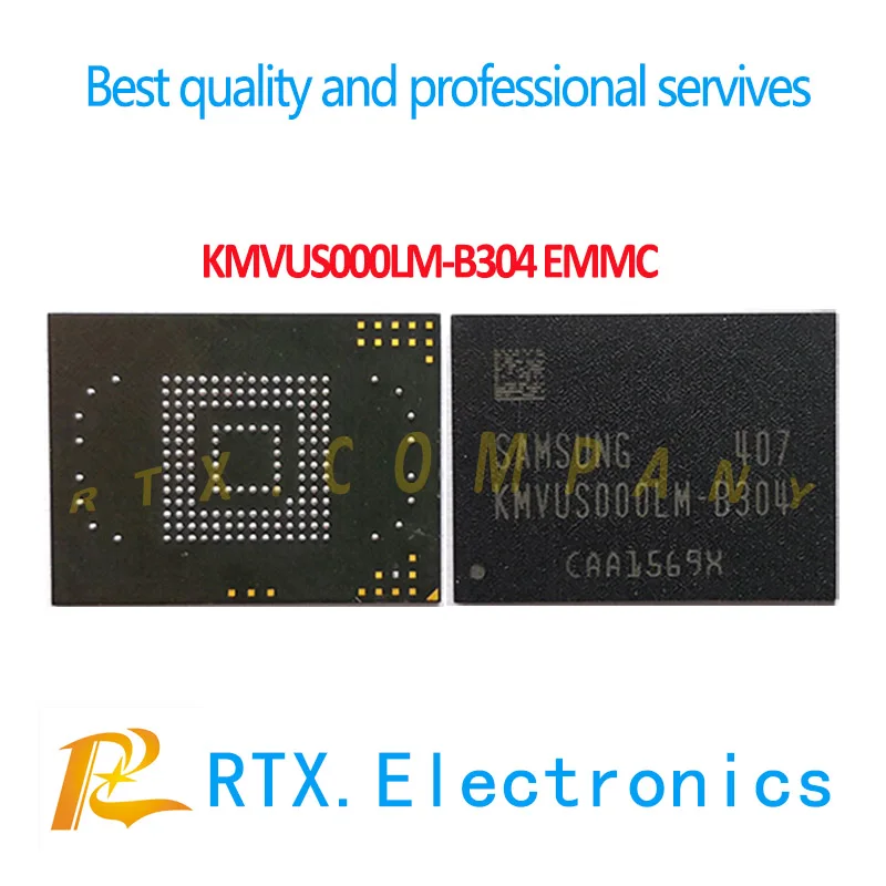 5 шт./лот оригинальный и новый для Samsung BGA 169 шариковый KMVUS000LM B304 EMMC UFS EMCP ИС флэш