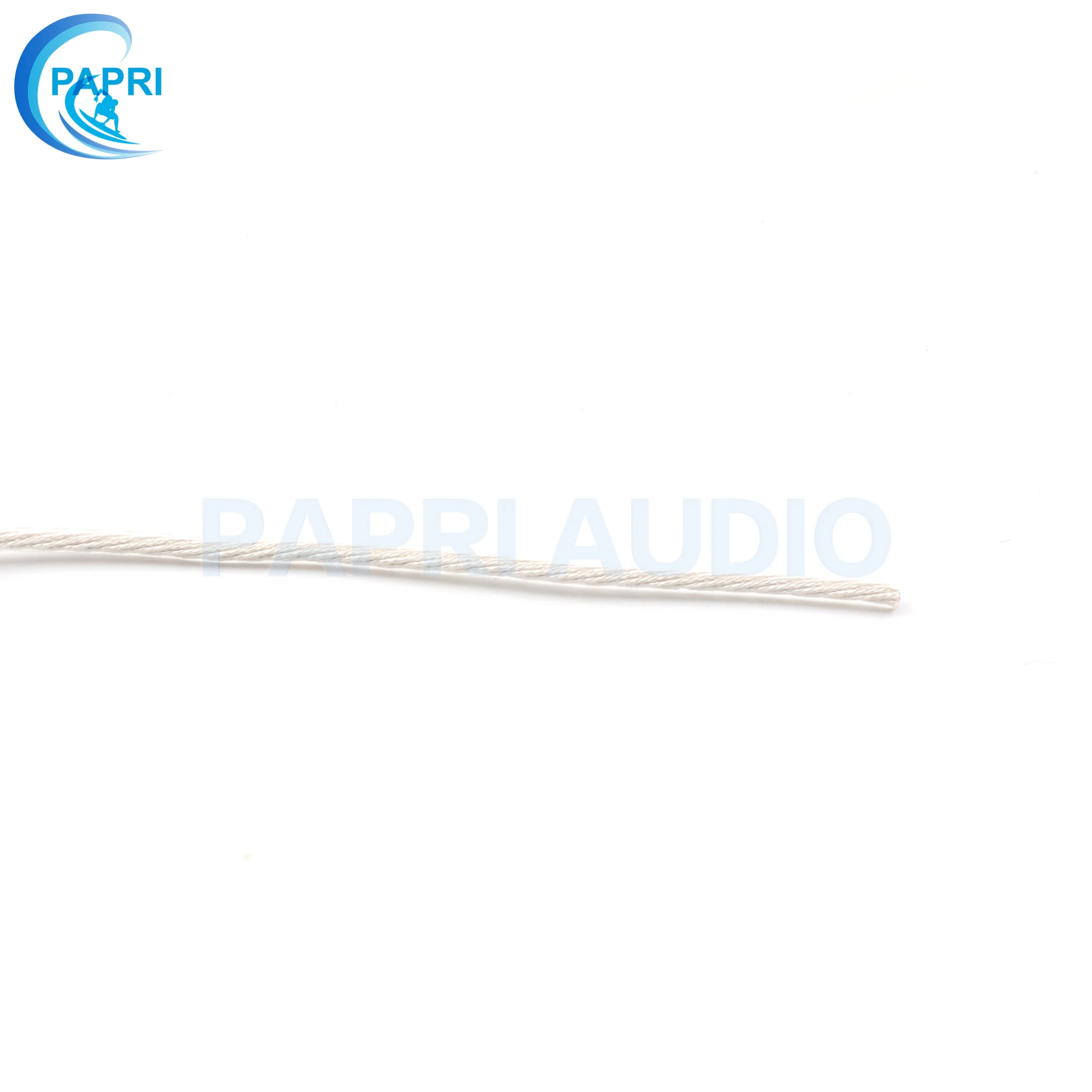 PAPRI Newest GM03 DIY Upgrade Headphone Cable 4N OCC Silver Wire Hifi For Earphone Headsets Line Audio Litz Structure 49 Cores