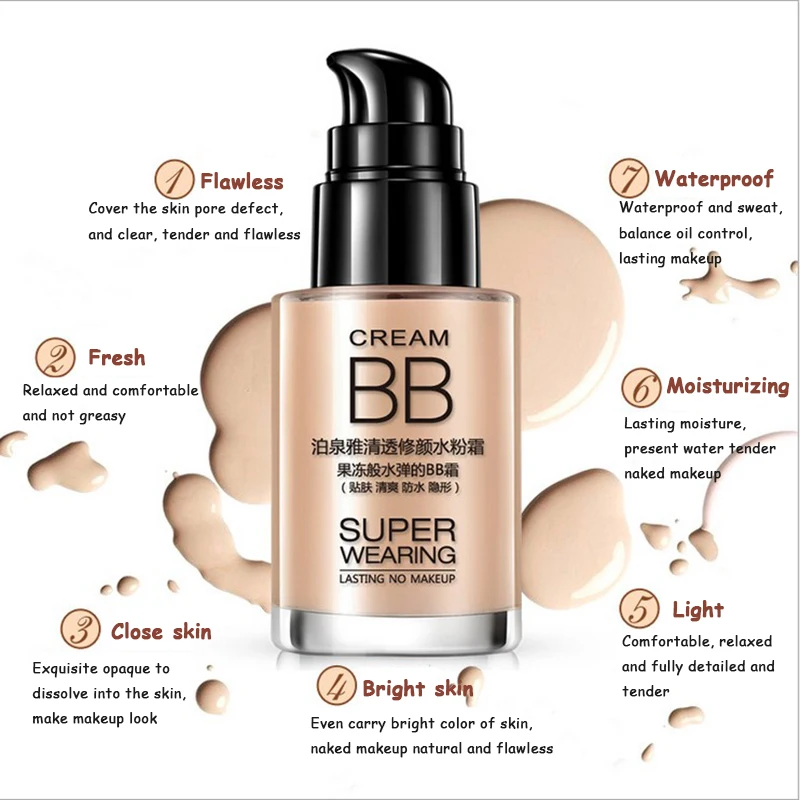 bb cream liquid foundation