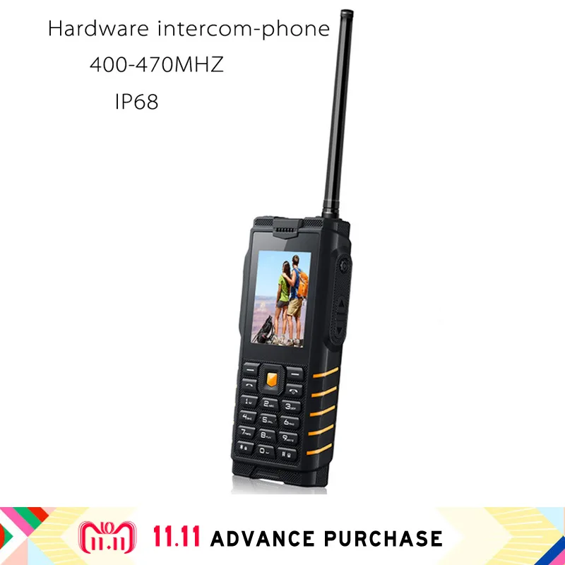 Рация мобильный телефон IP68 T2 водонепроницаемая 10 км | Мобильные телефоны и