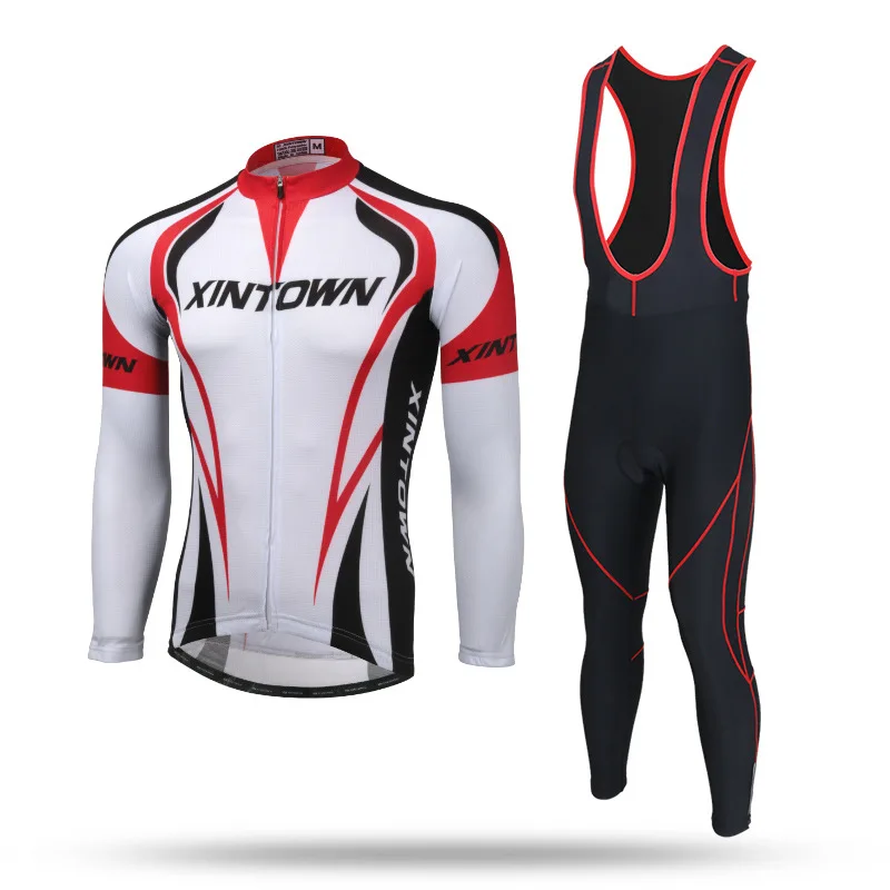 

XINTOWN Cycling Jersey 2018 Pro Team Long Sleeve Ropa Ciclismo Men's Bike Mountain Bike Clothing Bicicleta Cycling Male