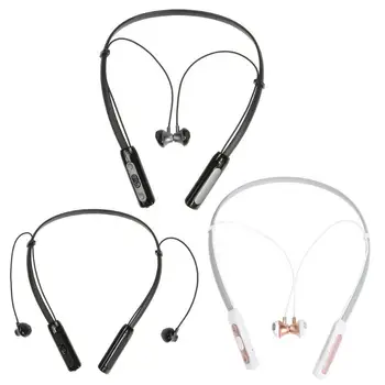 

Wireless Bluetooth4.1 Binaural Sports Neck Band Headset In-ear Earphone