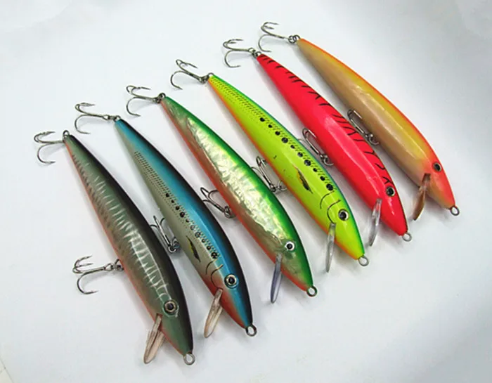 

23cm/97g 16.5cm/46g Big Sea Fishing Lure Floating type Bait China Fishing Tackle Hard Plastic Bait Two size for choose