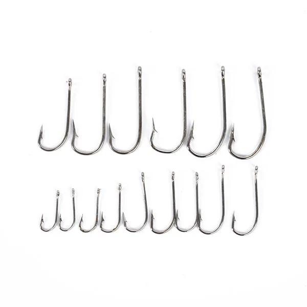 100 pcs Hot Sales Sea Fly Fishing Hooks Tackle Set With Box 10 Size Fresh Water Hot Selling Wholesale