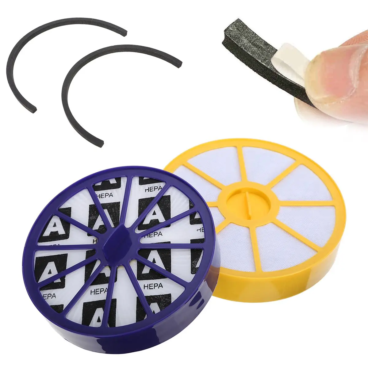 1set  Vacuum Cleaner Pre & Post Motor HEPA Filter Kit & Seals For DC14 Model Home New Tool accessories