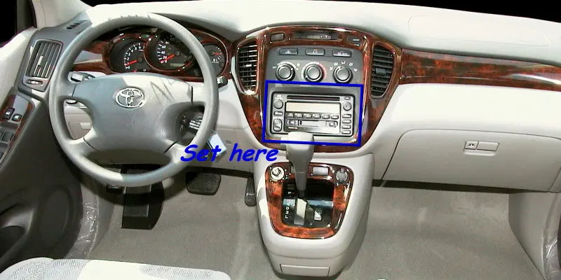 Car Android Vehicle GPS For Toyota Kluger/Kluger Grande 2000-2004 2005 2006 2007 Radio TV Multimedia GPS Navigation System truck gps