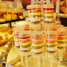 100 шт/партия торт пуш-ап Мороженое Поп кекс