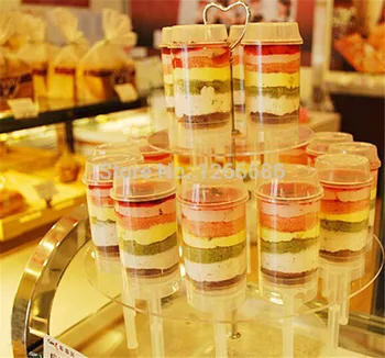 

100pcs/lot Cake Push Pops Push Ups Ice Cream Pop New Cupcake