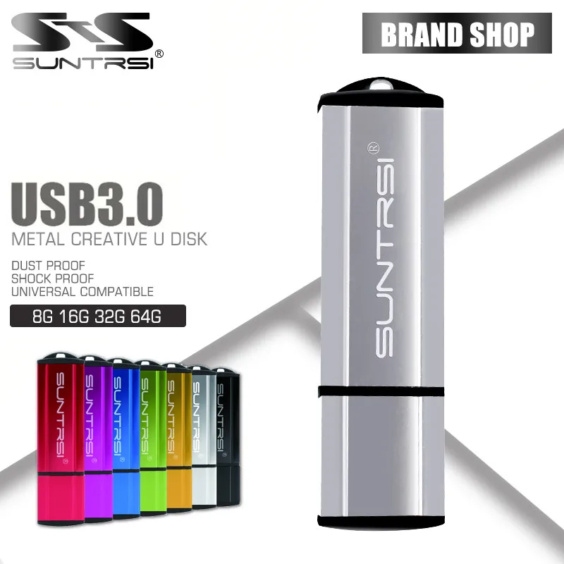 Suntrsi флеш накопитель USB 3 0 32 Гб 64 карта памяти 16 ГБ 8 флешка с personalizado Бесплатная