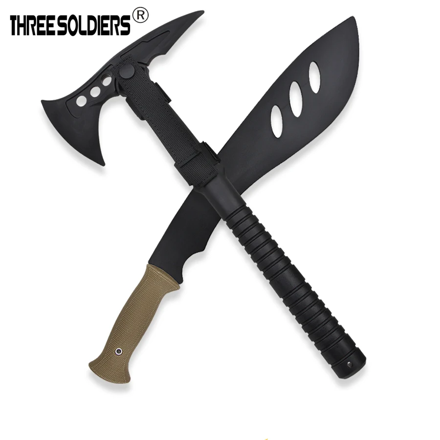 

Soft Plastic grip with rubber knife Model Decoration Training Cosplay , film and television props Axe and knife Paintball Dummy