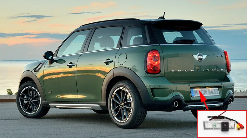 Для Mini Cooper Clubvan Paceman Clubman Countryman R55 R60 R61/Проводная или Беспроводная Автомобильная камера заднего вида/HD Автомобильная камера