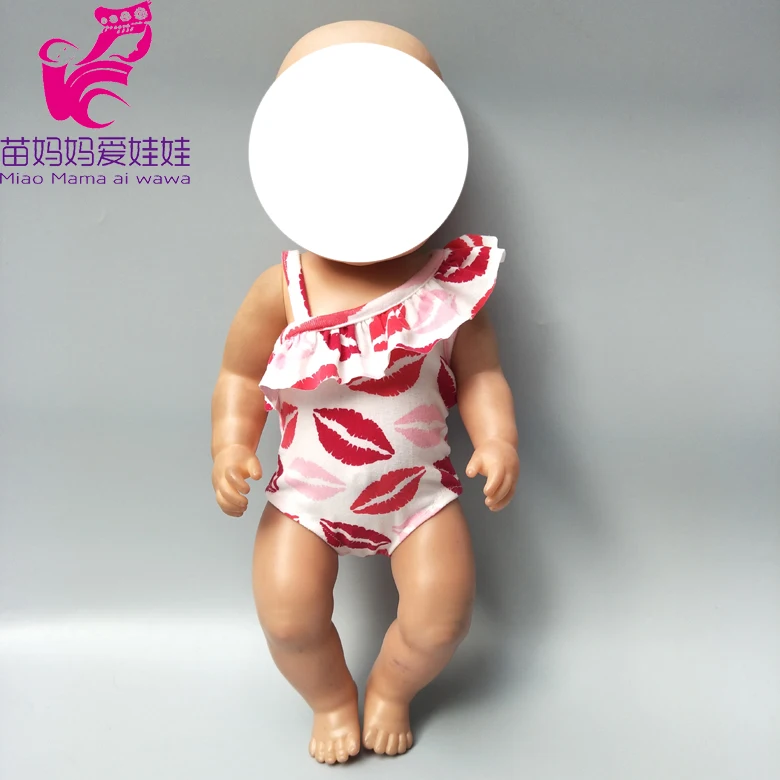 Купальник для куклы 43 см Reborn одежда для плавания 18-дюймовая кукла бикини