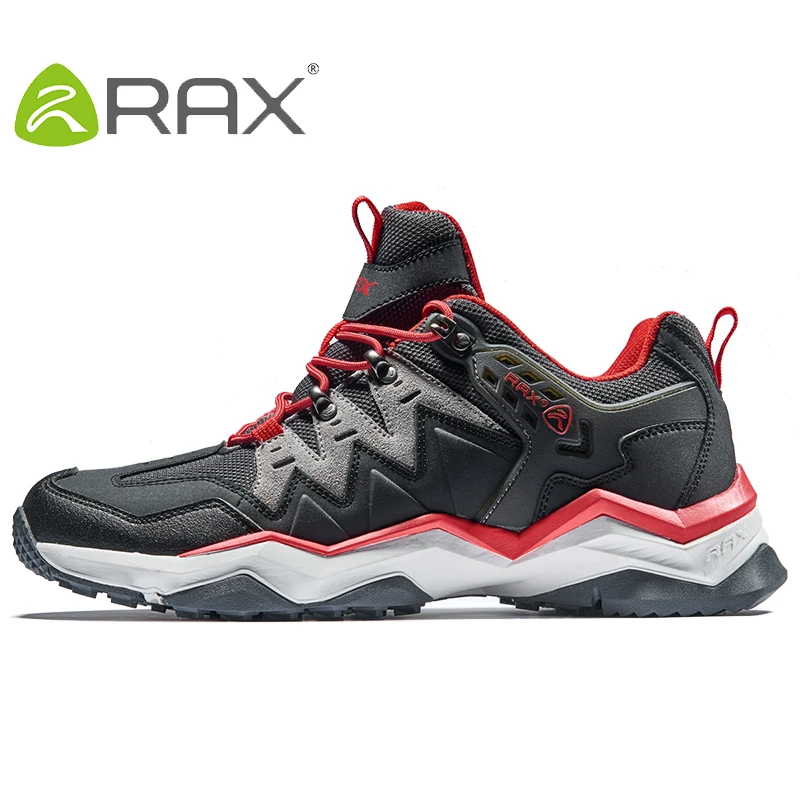 

Men Waterproof Anti-slip Hiking Shoes Male Lace Up Jogging Trekking Sneakers Men Genuine Leather Climbing Training Shoes AA52329