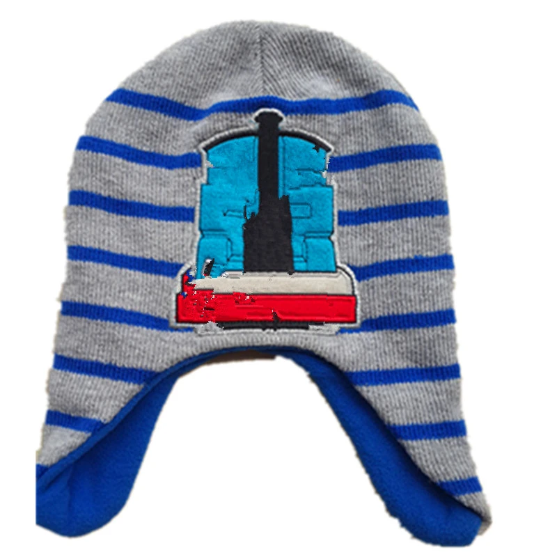 Integreren Bekwaamheid musical Thomas Cap Leuke Gebreide Cartoon Trein Streep Mutsen Voor Kinderen Kids  Jongen Meisje Winter warm Hoeden|striped beanie|beanies for childrenwarm  hat - AliExpress