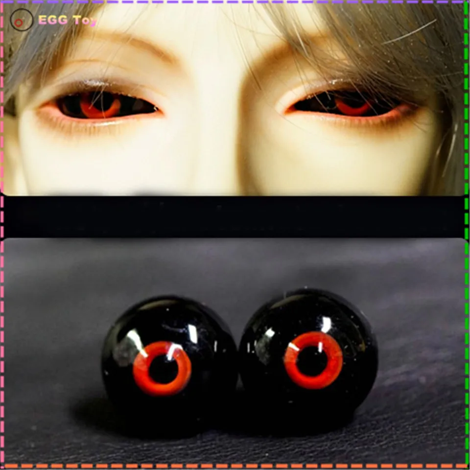 Toy Eyes Glass Eyes For Doll Bjd Eyes Ball Small Iris 12mm 16mm 18mm